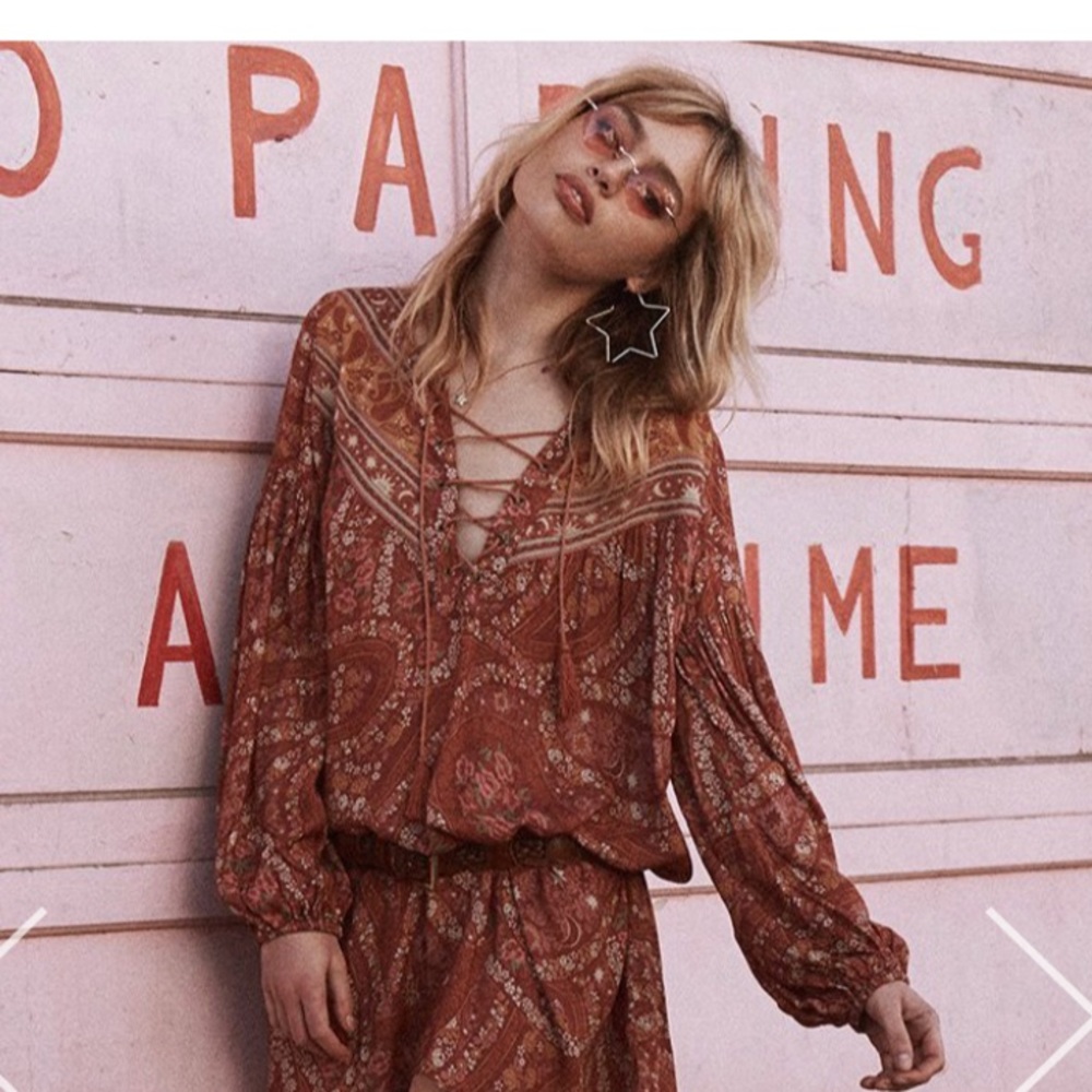 Spell city lights tunic dress